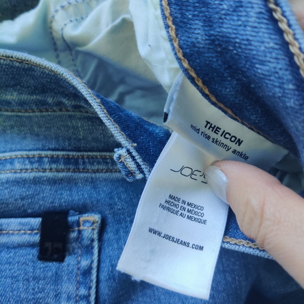 *Joe’s Jeans The Icon Mid-Rise Skinny Denim Jeans – 33 - Picture 6 of 11